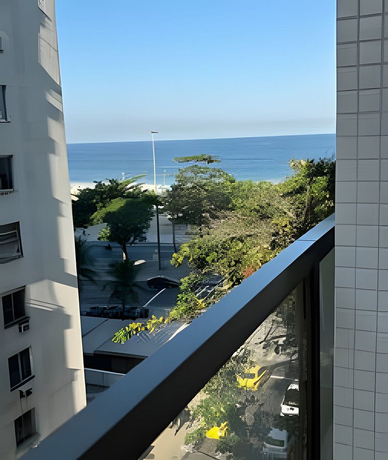 Flat Praia Copacabana - Vista Mar e Garagem - Pé na Areia 20