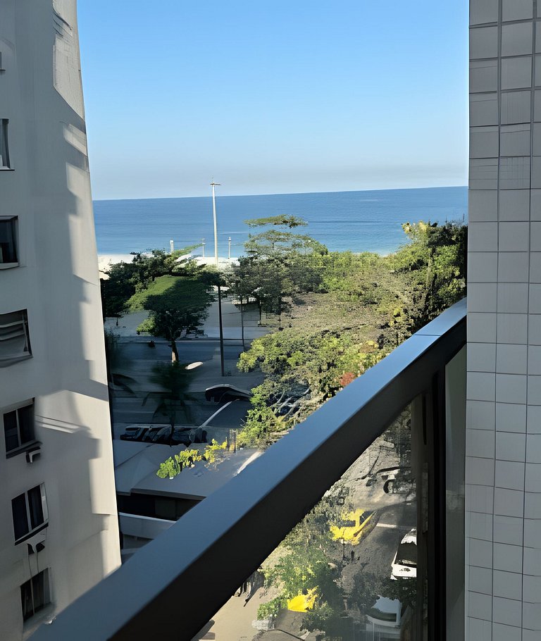 Flat Praia Copacabana - Vista Mar e Garagem - Pé na Areia 20